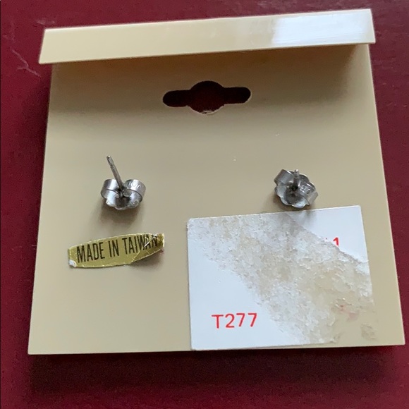 Vintage Fashion Earrings multicolour rectangular - Picture 2 of 9